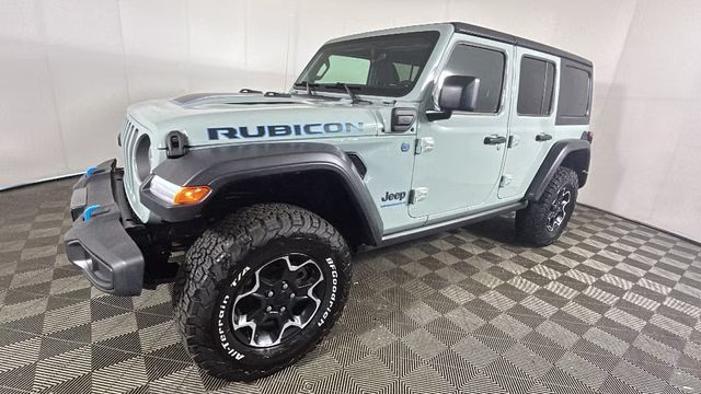 2023 Earl Clearcoat Jeep Wrangler Rubicon 4xe 4X4 SUV