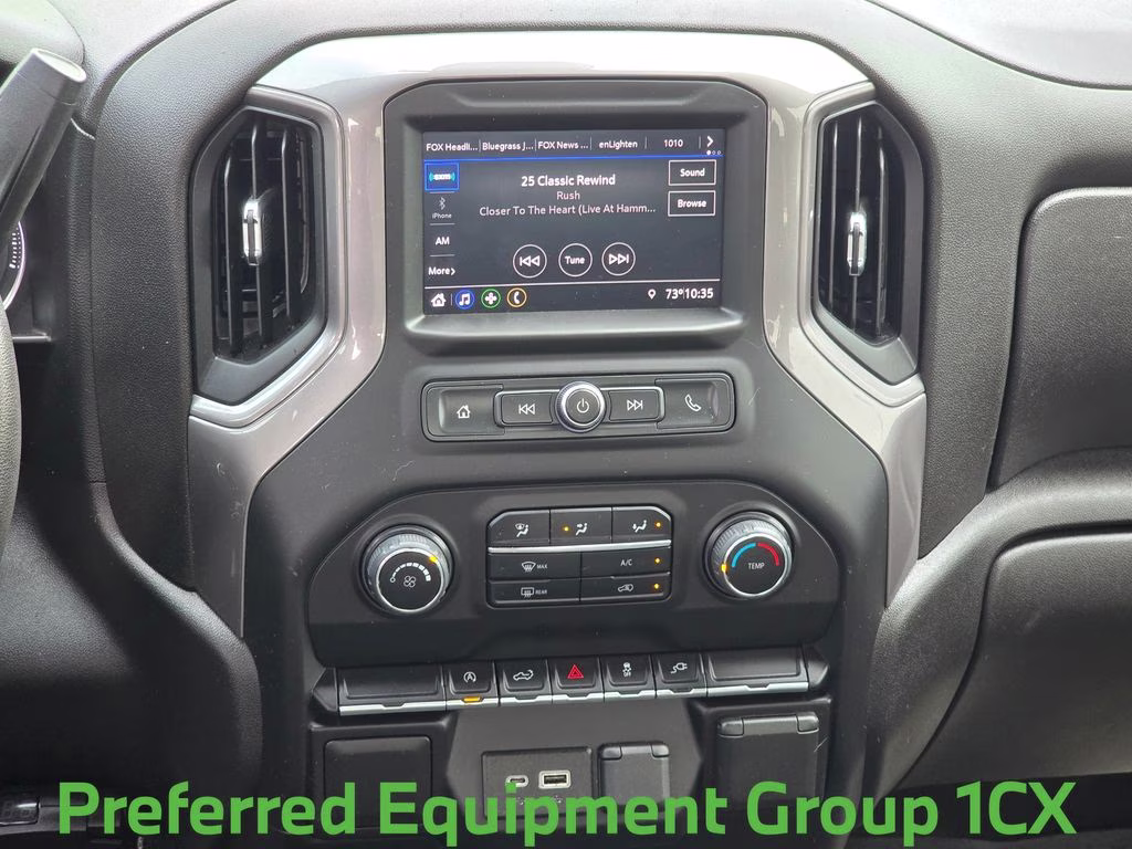 2022 Summit White Chevrolet Silverado 1500 LTD Custom 4X4 Truck