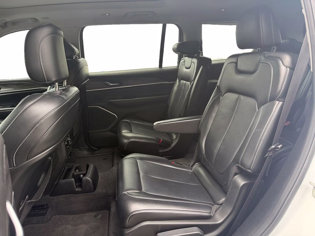 2021 Bright White Clearcoat Jeep Grand Cherokee L Limited RWD SUV