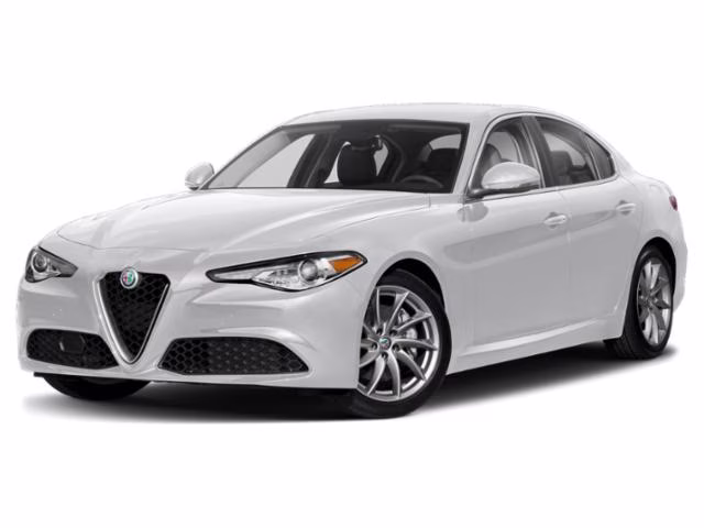 2018 Trofeo White Tri-Coat Alfa Romeo Giulia Ti Sport AWD Sedan