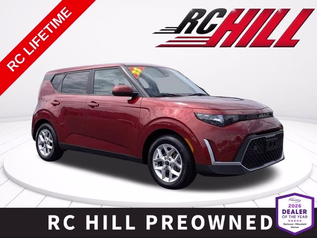 2023 Mars Orange Kia Soul S FWD Hatchback