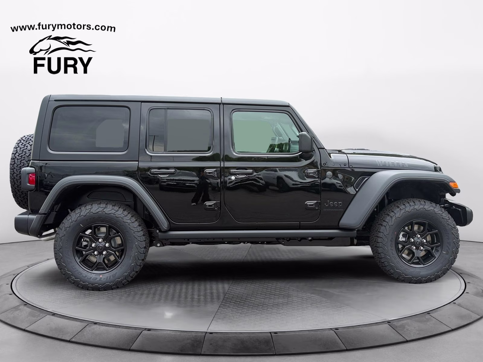 2026 Black Clearcoat Jeep Wrangler Willys 4X4 SUV