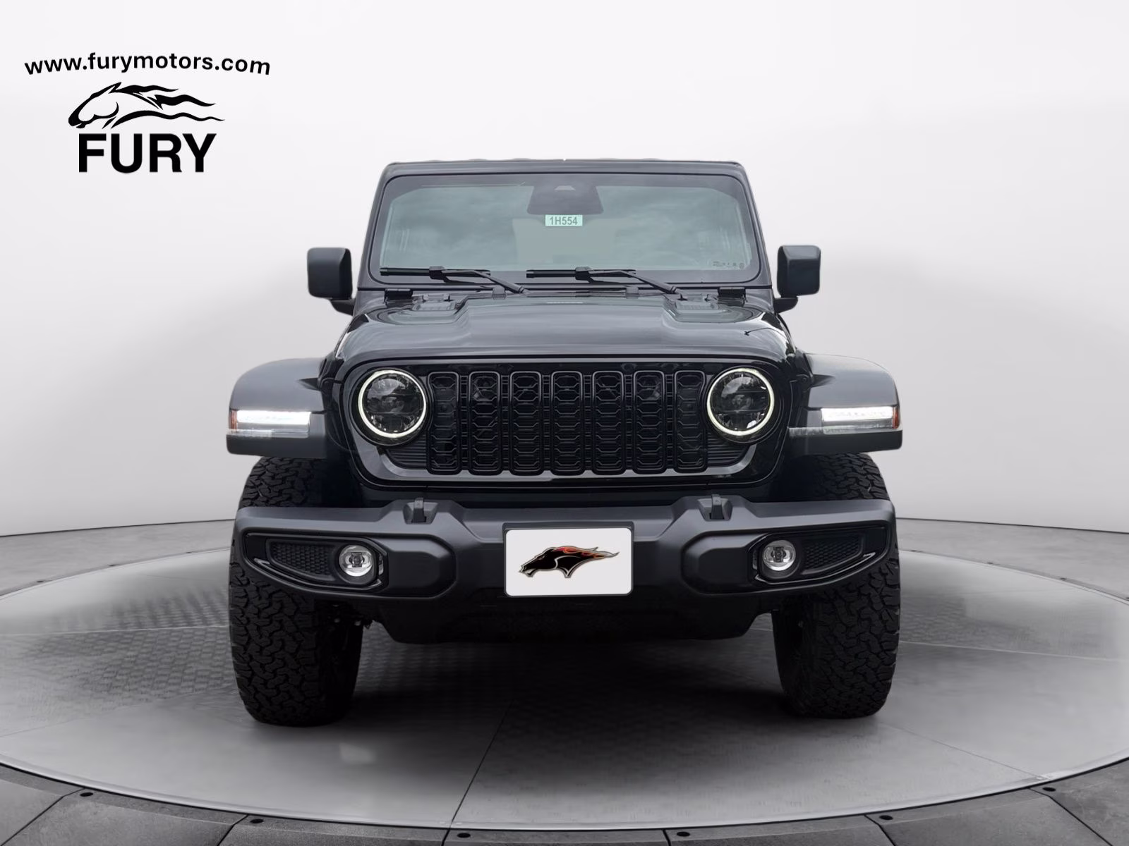 2026 Black Clearcoat Jeep Wrangler Willys 4X4 SUV