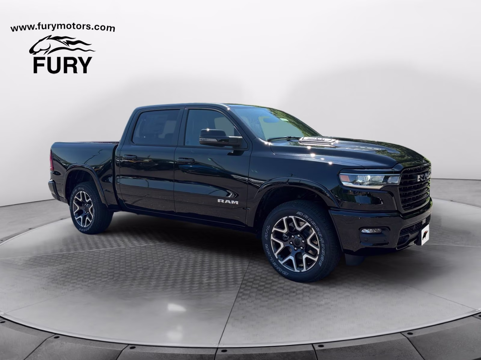 2026 Diamond Black Crystal Pearlcoat Ram 1500 Laramie 4X4 Truck