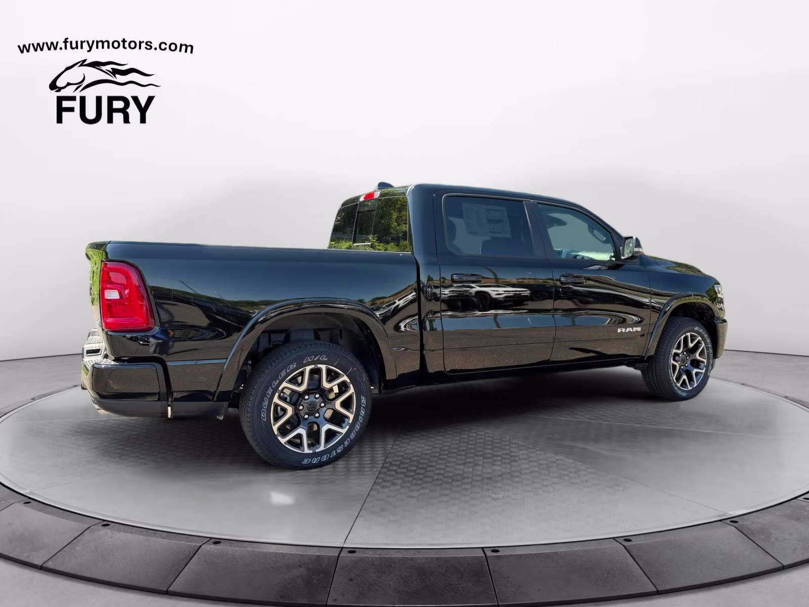 2026 Diamond Black Crystal Pearlcoat Ram 1500 Laramie 4X4 Truck