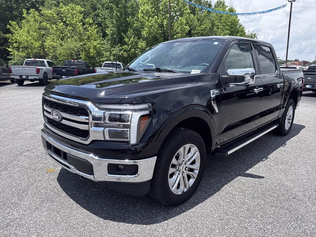 2025 Black Metallic Ford F-150 Lariat 4X4 Truck