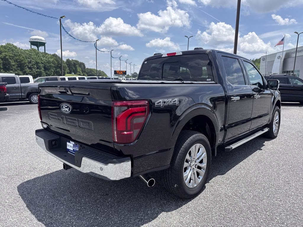 2025 Black Metallic Ford F-150 Lariat 4X4 Truck