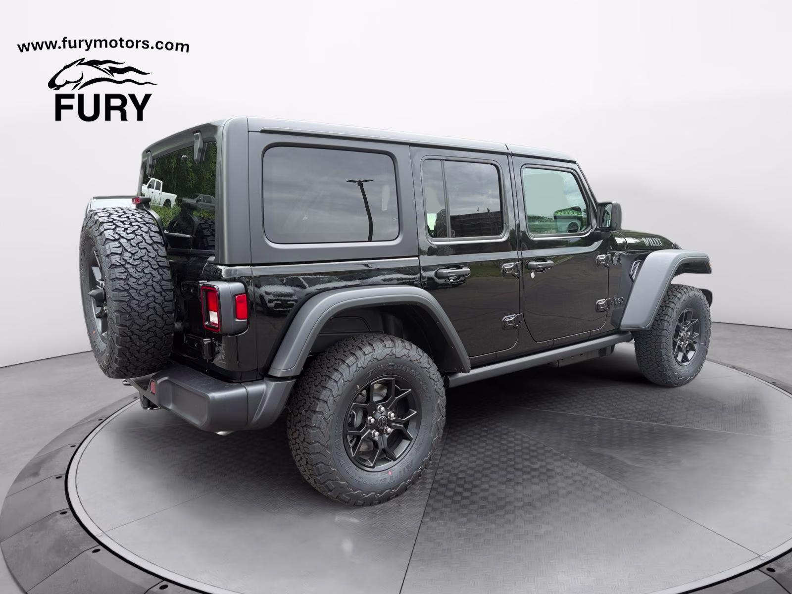 2026 Black Clearcoat Jeep Wrangler Willys 4X4 SUV