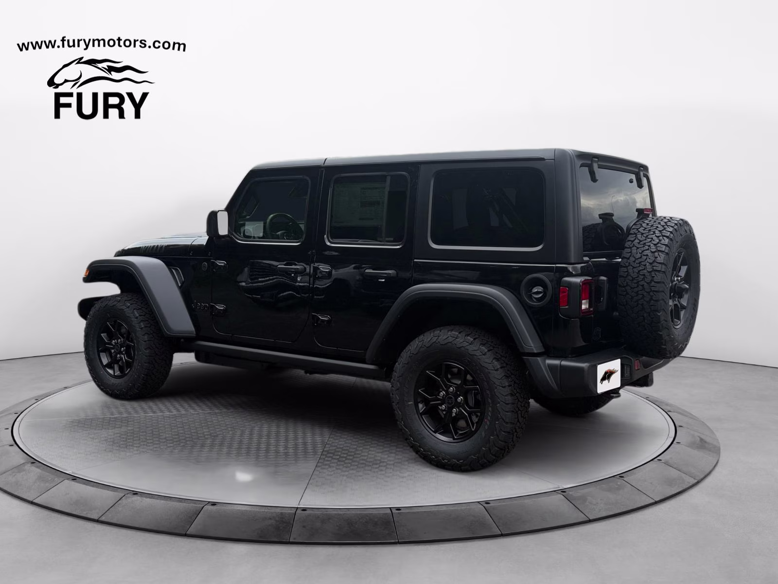 2026 Black Clearcoat Jeep Wrangler Willys 4X4 SUV