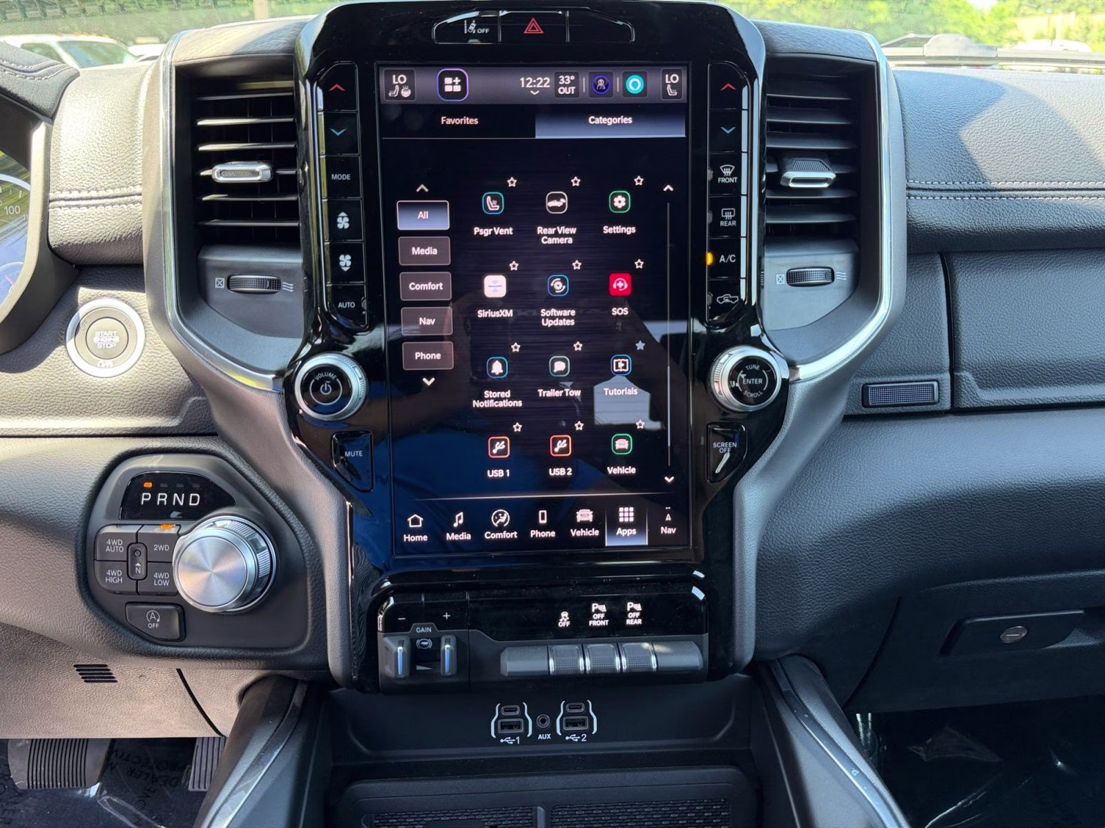 2026 Diamond Black Crystal Pearlcoat Ram 1500 Laramie 4X4 Truck