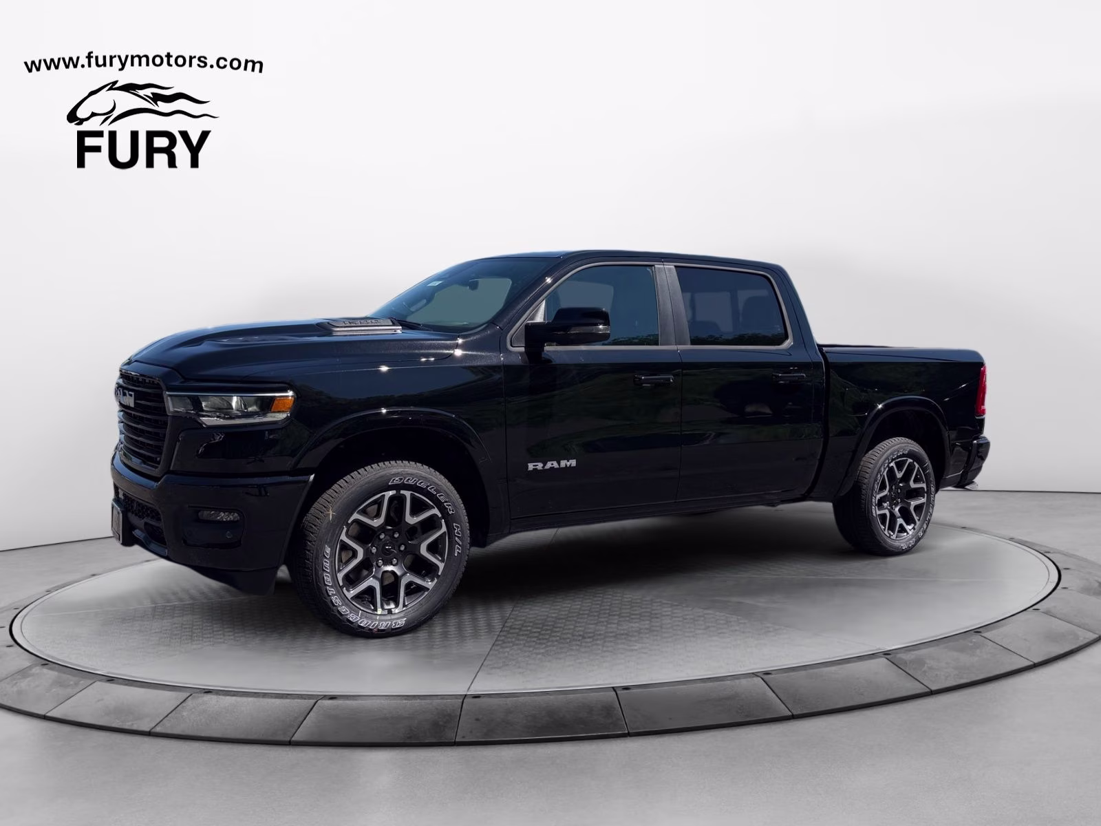2026 Diamond Black Crystal Pearlcoat Ram 1500 Laramie 4X4 Truck