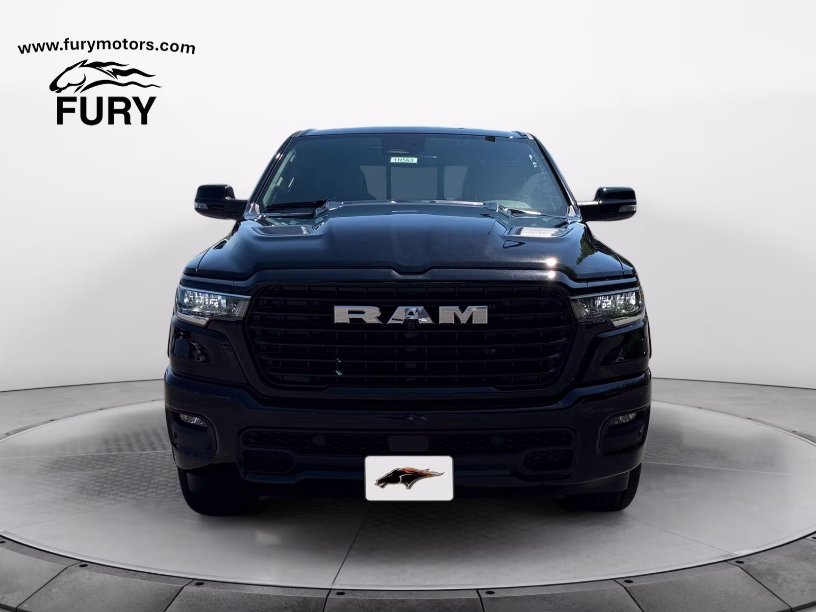 2026 Diamond Black Crystal Pearlcoat Ram 1500 Laramie 4X4 Truck