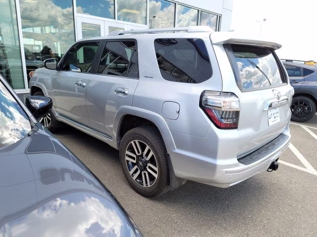 2020 Silver Toyota 4Runner Limited 4X4 SUV