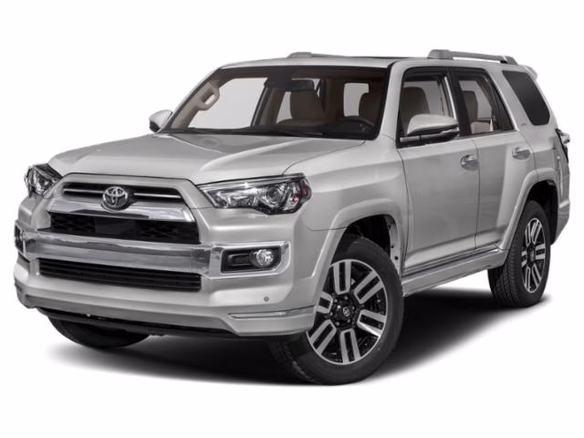 2020 Silver Toyota 4Runner Limited 4X4 SUV