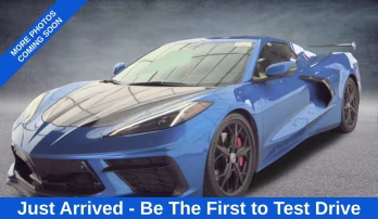 2021 Elkhart Lake Blue Metallic Chevrolet Corvette Stingray RWD Convertible