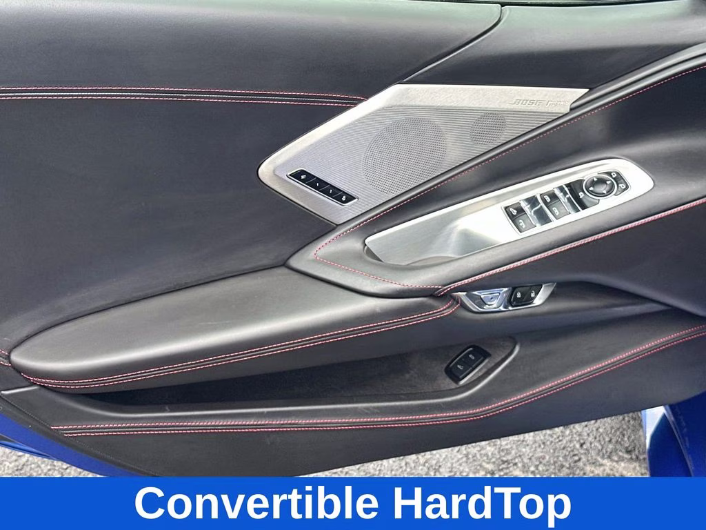 2021 Elkhart Lake Blue Metallic Chevrolet Corvette Stingray RWD Convertible