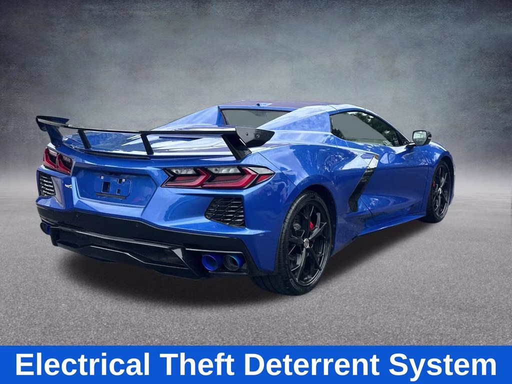 2021 Elkhart Lake Blue Metallic Chevrolet Corvette Stingray RWD Convertible