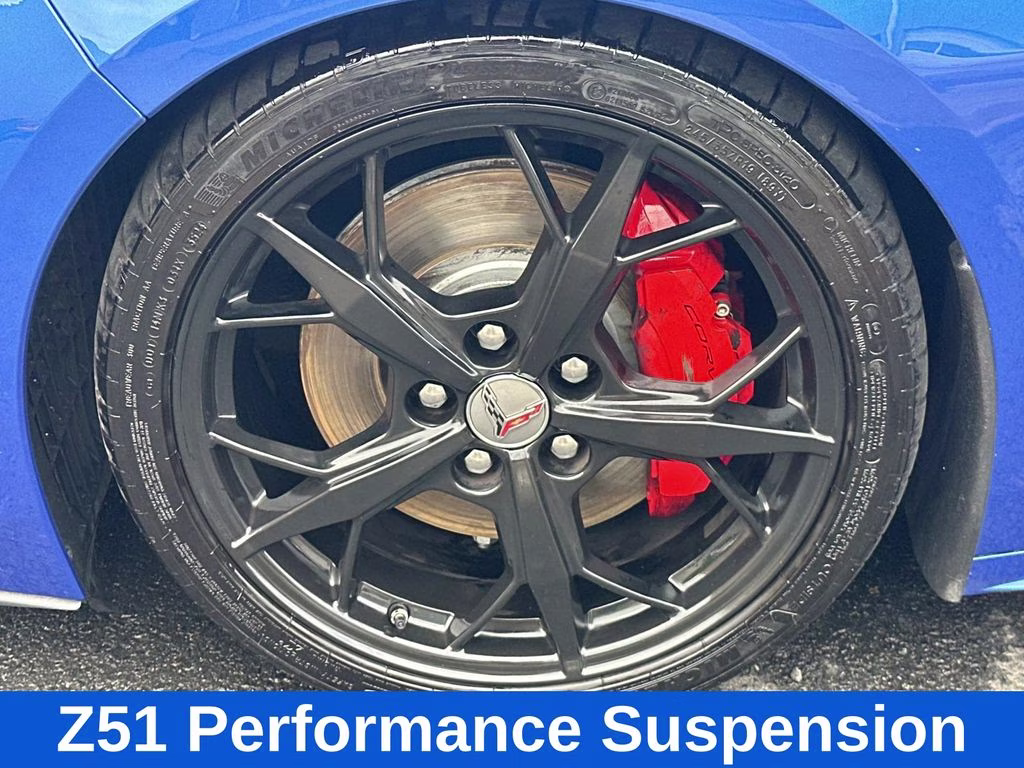 2021 Elkhart Lake Blue Metallic Chevrolet Corvette Stingray RWD Convertible