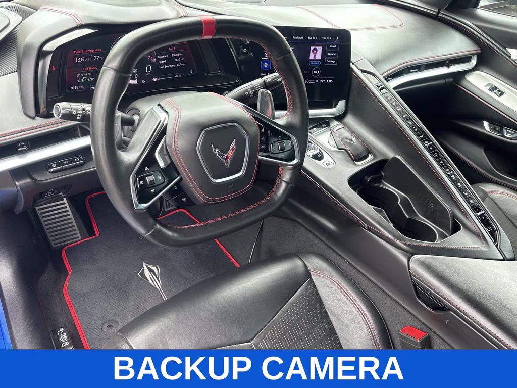 2021 Elkhart Lake Blue Metallic Chevrolet Corvette Stingray RWD Convertible