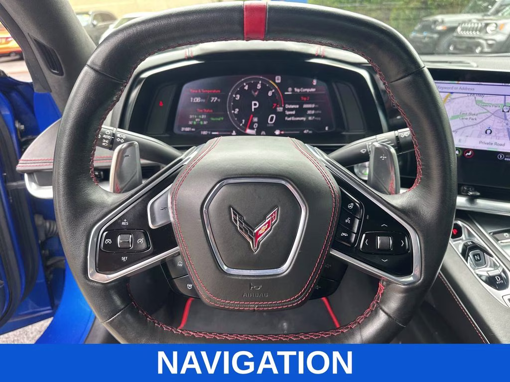 2021 Elkhart Lake Blue Metallic Chevrolet Corvette Stingray RWD Convertible