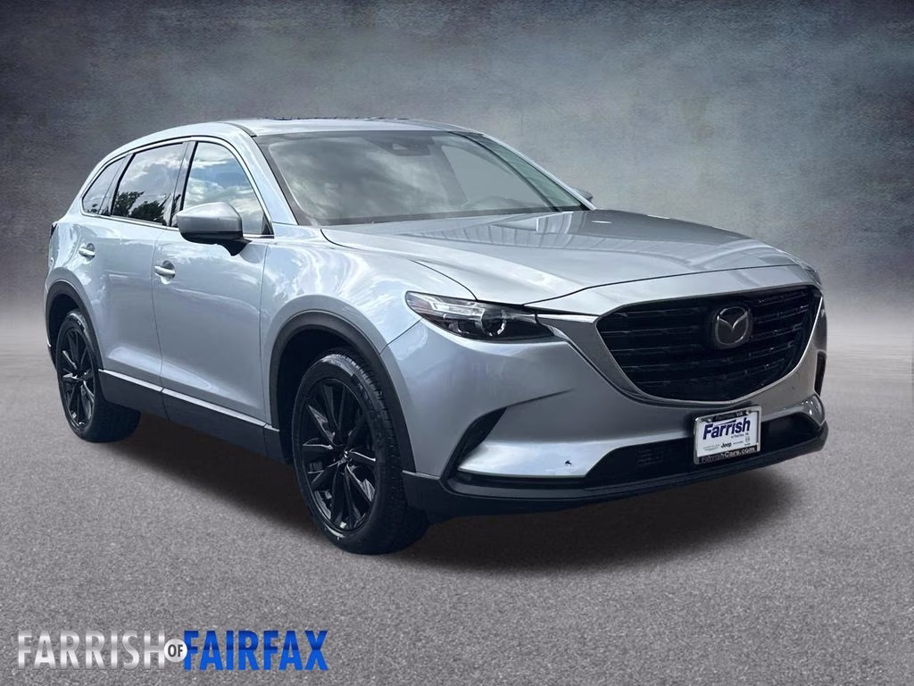 2023 Sonic Silver Metallic Mazda CX-9 Touring Plus AWD SUV
