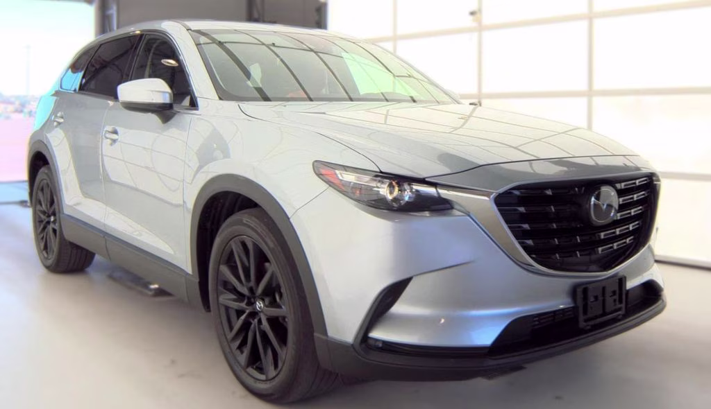 2023 Sonic Silver Metallic Mazda CX-9 Touring Plus AWD SUV