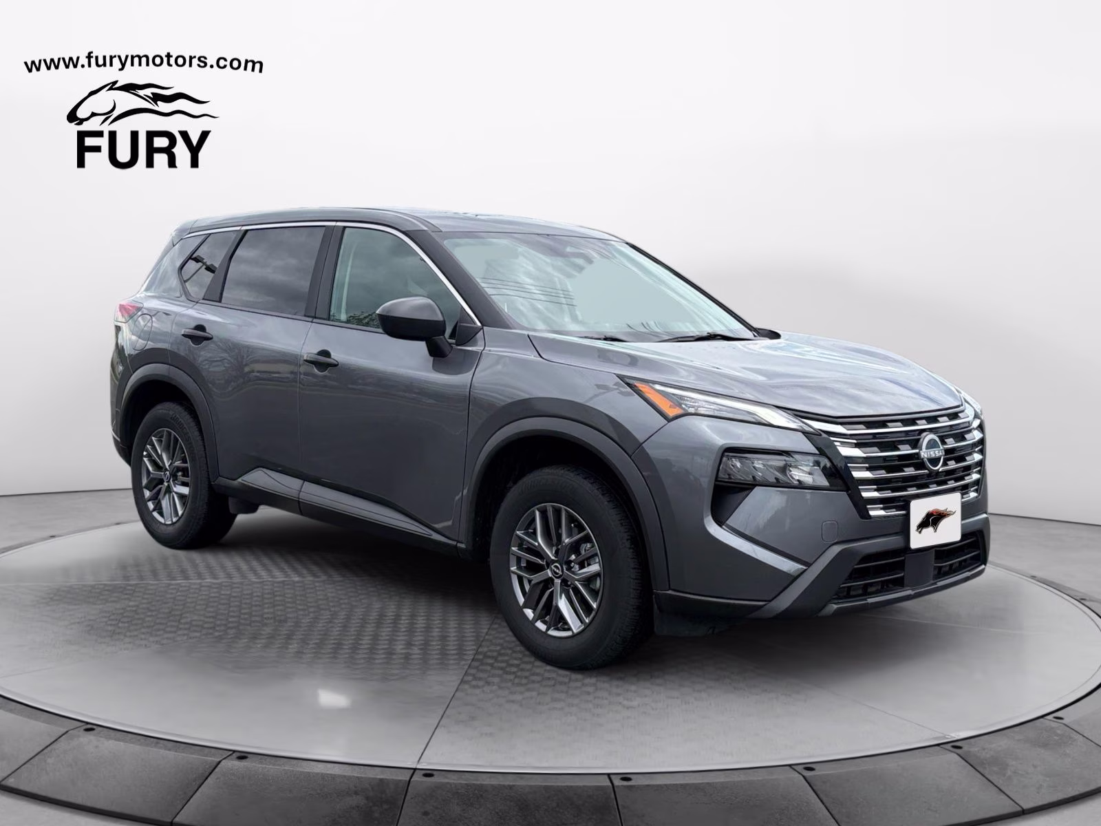 2024 Gun Metallic Nissan Rogue S FWD SUV