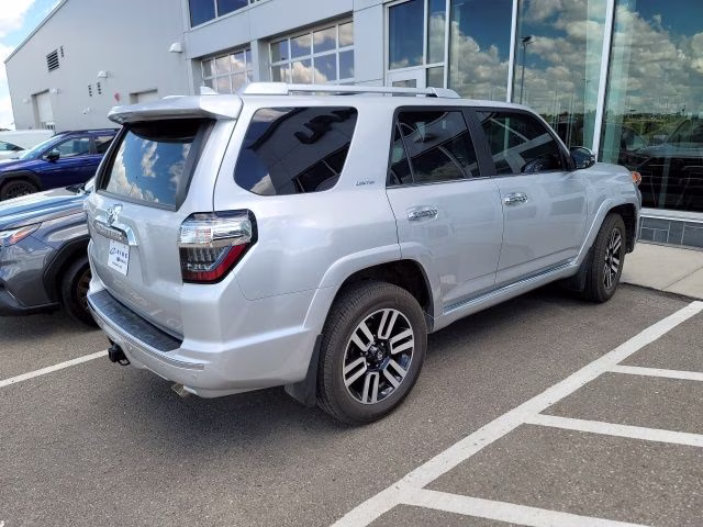 2020 Silver Toyota 4Runner Limited 4X4 SUV