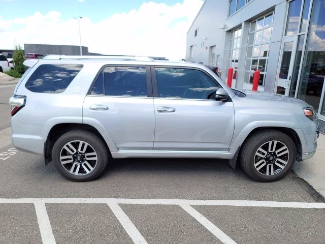2020 Silver Toyota 4Runner Limited 4X4 SUV