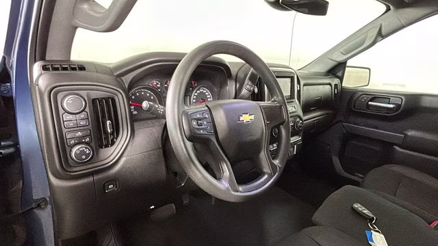 2024 Lakeshore Blue Chevrolet Silverado 1500 Custom 4X4 Truck