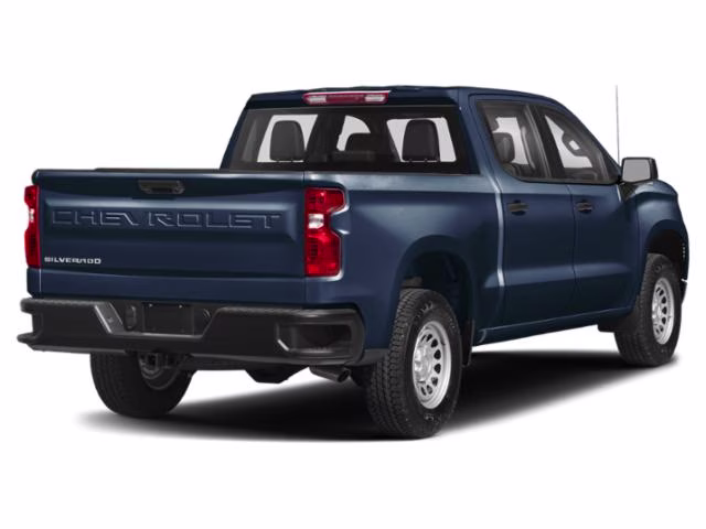 2024 Lakeshore Blue Chevrolet Silverado 1500 Custom 4X4 Truck