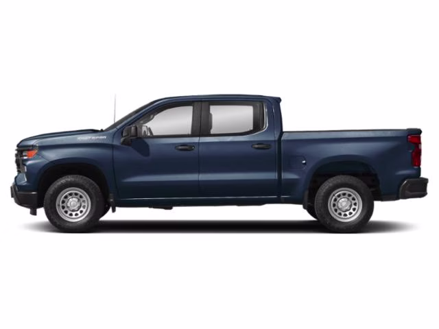 2024 Lakeshore Blue Chevrolet Silverado 1500 Custom 4X4 Truck