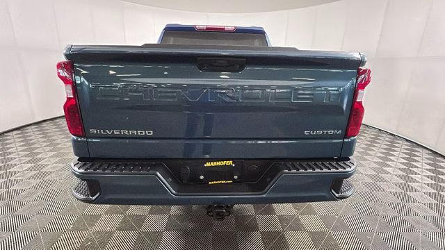 2024 Lakeshore Blue Chevrolet Silverado 1500 Custom 4X4 Truck