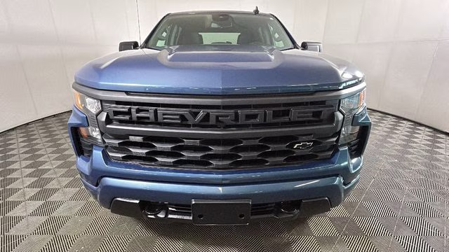 2024 Lakeshore Blue Chevrolet Silverado 1500 Custom 4X4 Truck