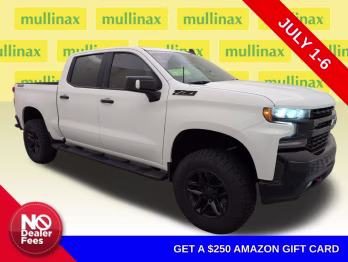2022 Summit White Chevrolet Silverado 1500 LTD LT Trail Boss 4X4 Truck
