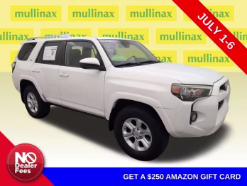 2015 Super White Toyota 4Runner SR5 RWD SUV