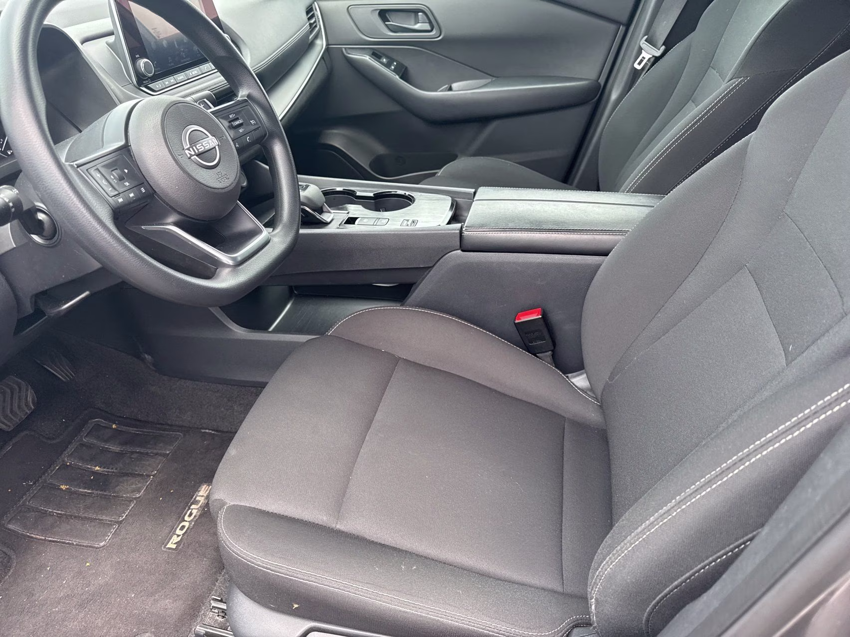 2024 Gun Metallic Nissan Rogue S FWD SUV