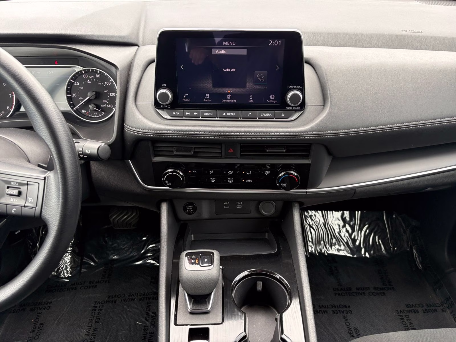 2024 Gun Metallic Nissan Rogue S FWD SUV