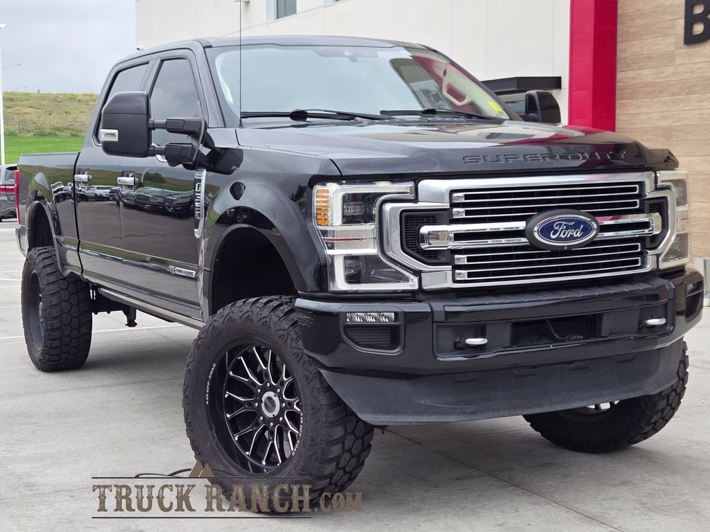 2020 Agate Black Metallic Ford Super Duty F-350 SRW Limited 4X4 Truck