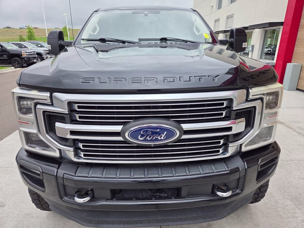 2020 Agate Black Metallic Ford Super Duty F-350 SRW Limited 4X4 Truck