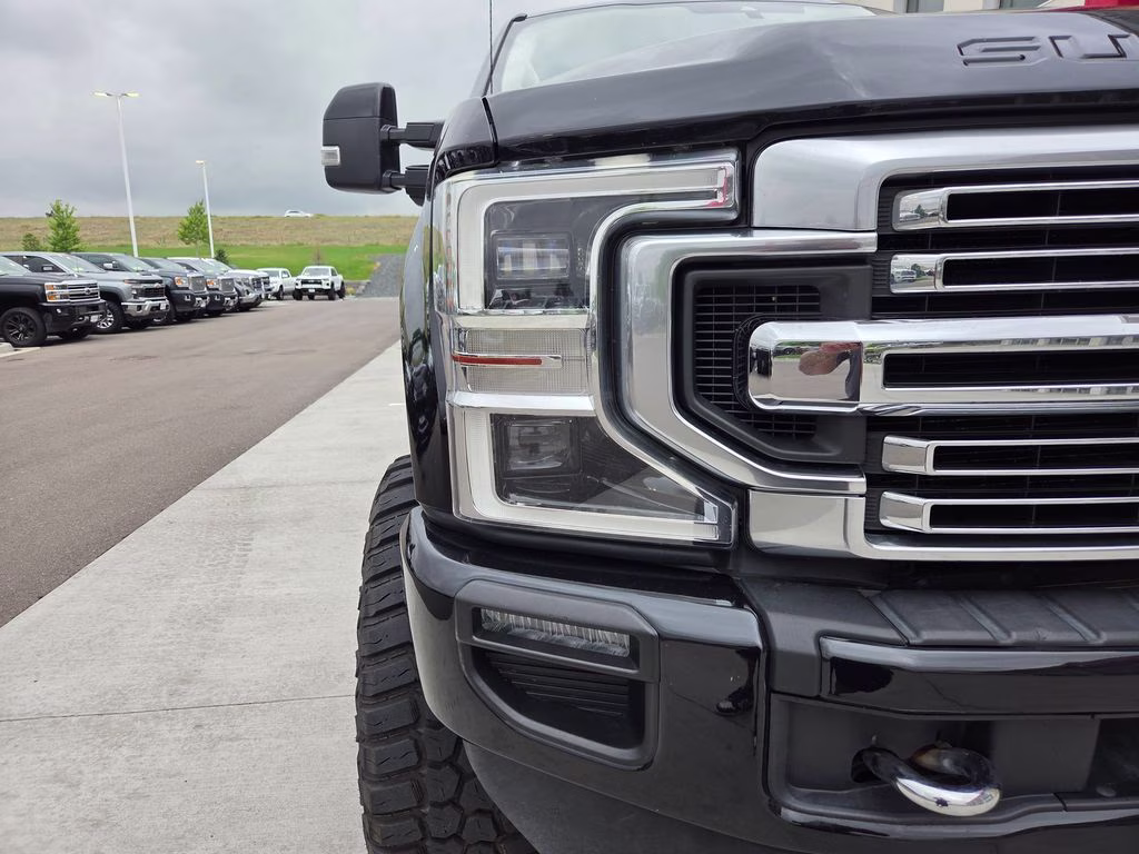 2020 Agate Black Metallic Ford Super Duty F-350 SRW Limited 4X4 Truck