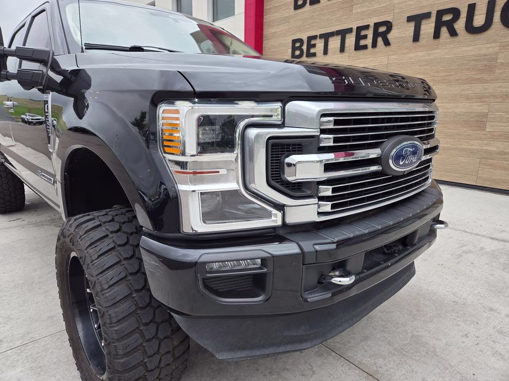 2020 Agate Black Metallic Ford Super Duty F-350 SRW Limited 4X4 Truck