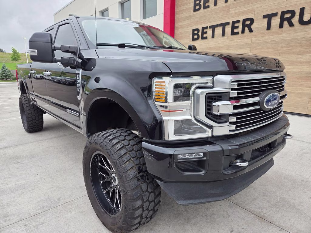 2020 Agate Black Metallic Ford Super Duty F-350 SRW Limited 4X4 Truck
