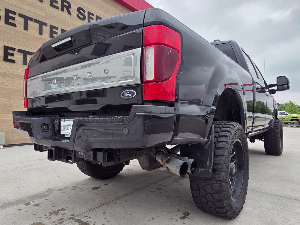 2020 Agate Black Metallic Ford Super Duty F-350 SRW Limited 4X4 Truck