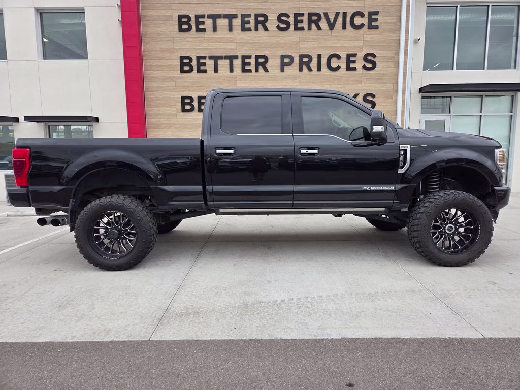 2020 Agate Black Metallic Ford Super Duty F-350 SRW Limited 4X4 Truck