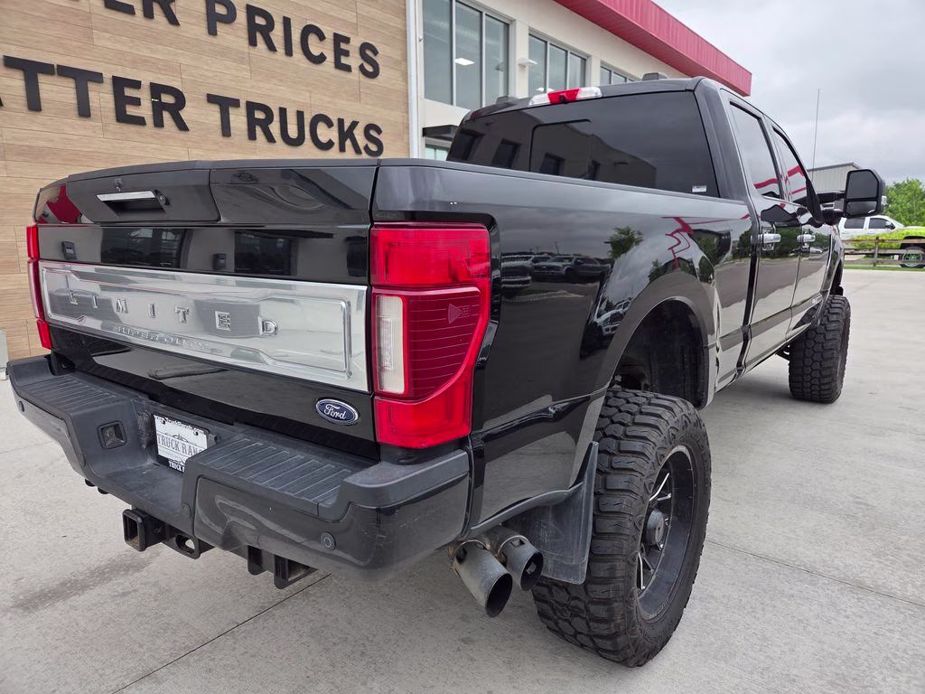 2020 Agate Black Metallic Ford Super Duty F-350 SRW Limited 4X4 Truck