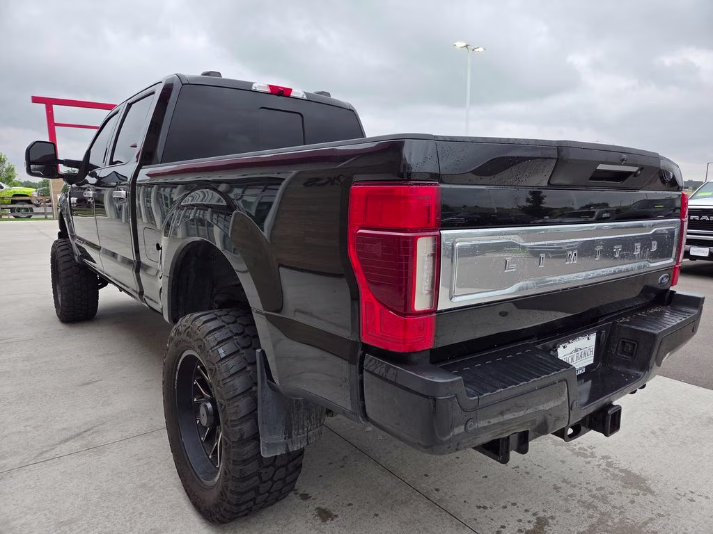 2020 Agate Black Metallic Ford Super Duty F-350 SRW Limited 4X4 Truck