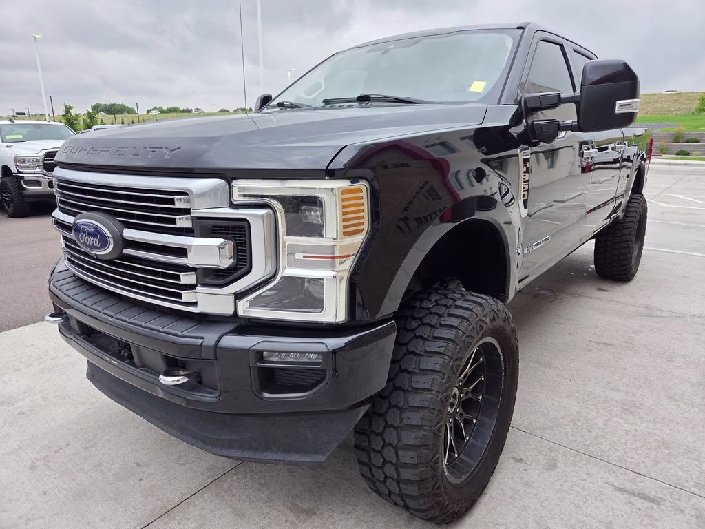 2020 Agate Black Metallic Ford Super Duty F-350 SRW Limited 4X4 Truck
