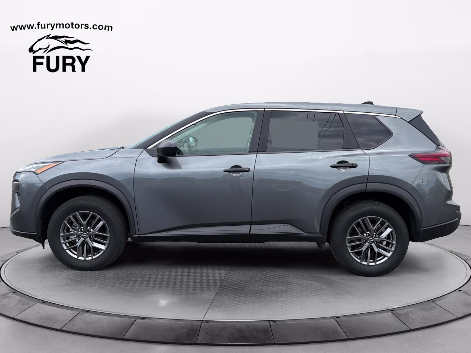 2024 Gun Metallic Nissan Rogue S FWD SUV