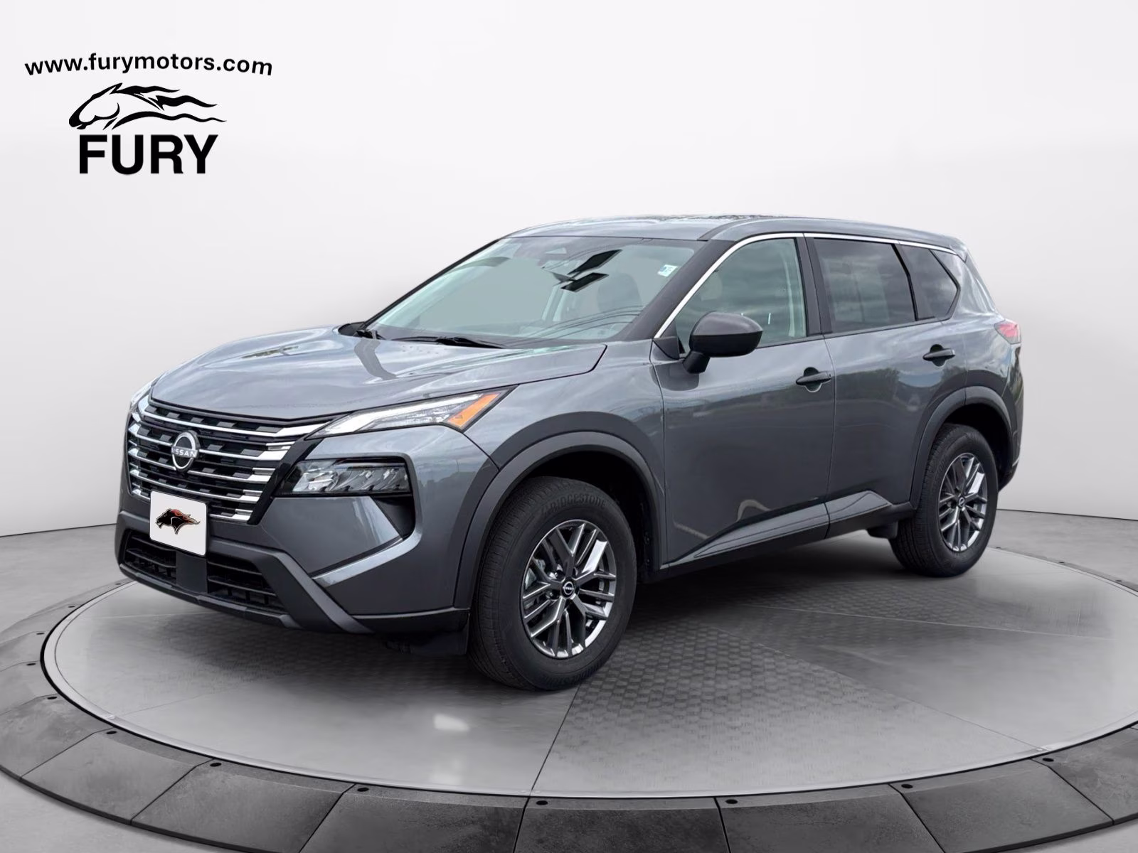 2024 Gun Metallic Nissan Rogue S FWD SUV